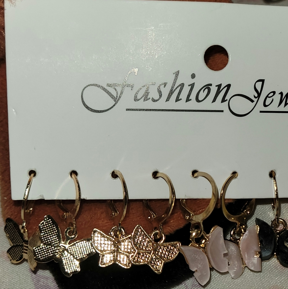 Butterfly earrings